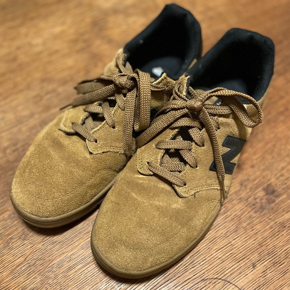 New Balance Men's All Coasts 425 V1 Sneaker - 12, Brown Suede